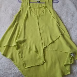 Green blouse